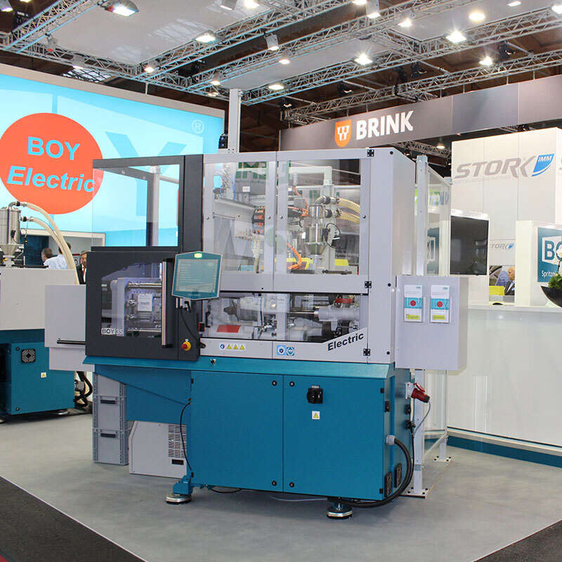 Six BOY injection moulding machines at Kuteno