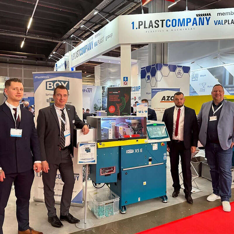 Plastpol 2025 – BOY is even represented with four injection moulding machines