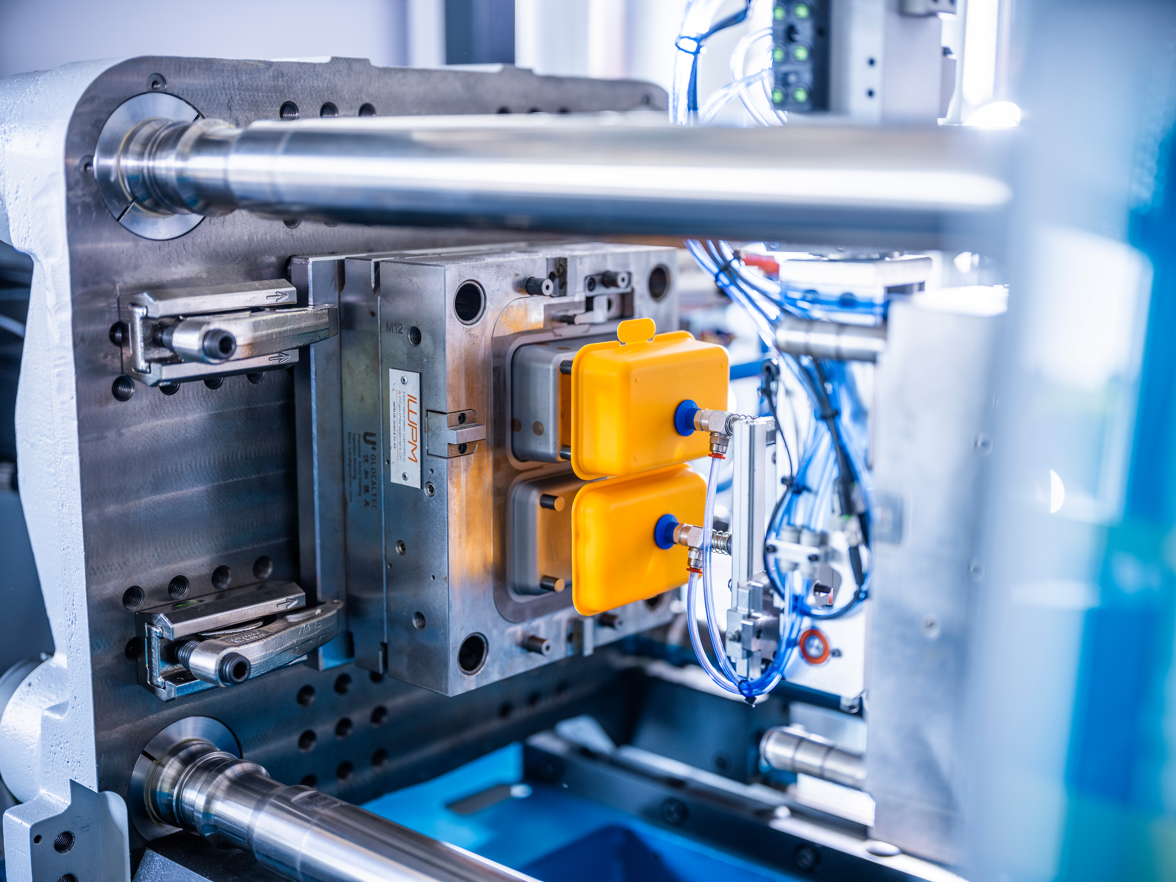 Schmierstofffreier Werkzeugeinbauraum